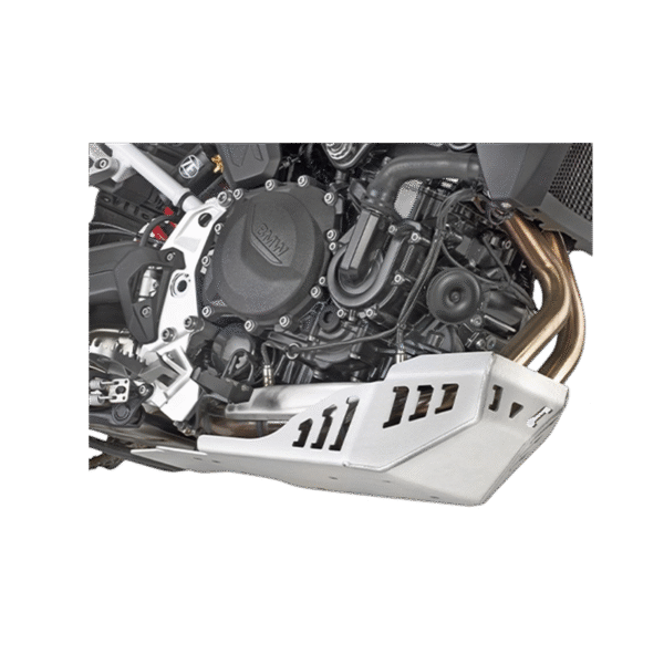 BMW > f 900 gs (24) Givi Sabot moteur spécifique en aluminium satiné et anodisé